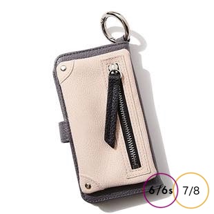 [エーシーン]B&C Flip pocket case for iPhone 8/7/6s/6