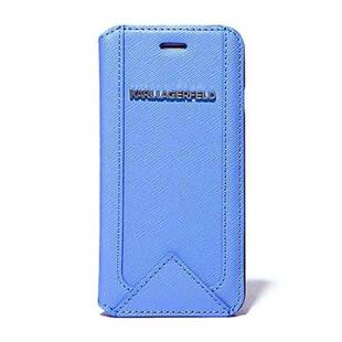 KARL LAGERFERD Classic for iPhone6/6s Booktype Case  light blue