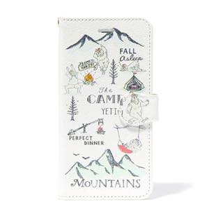 BLUEWHITE The CAMP 手帳型ケース グリーン for iPhone 6/6s