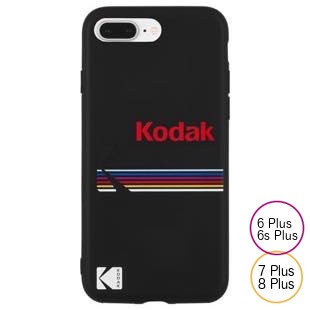 [ケースメイト]Case-Mate Kodak Matte Black+Shiny Black Logo  for iPhone 8Plus/7Plus/6sPlus/6Plus