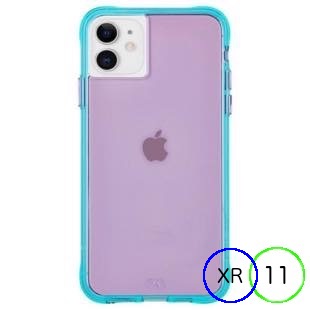 [ケースメイト]Case-Mate Tough NEON - Purple/Turquoise for iPhone 11/XR