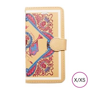 [マニプリケースコレクション]manipuri case collection crest masterd diary for iPhone X/XS