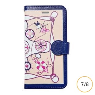 [マニプリケースコレクション]manipuri case collection marine pink diary for iPhone 8/7