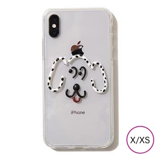 [ウィット]charmin dog for iPhone X/XS