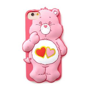 MERRY GADGET CareBears SILICONE LOVE A LOT for iPhone 7/6s/6