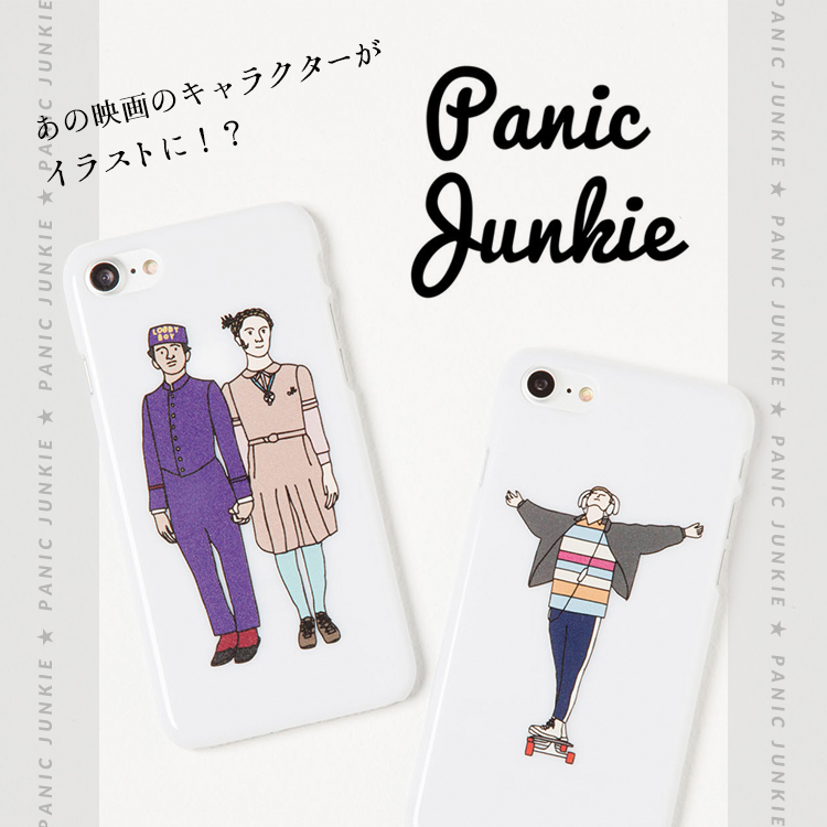 映画のキャラクターをイラストにしたiphoneケース Panic Junkie Fudge Online Store