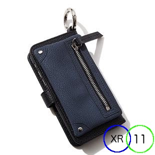 [エーシーン]B&C Flip pocket case for iPhone 11/XR