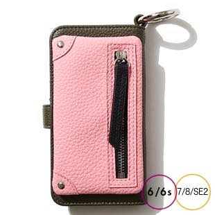 [エーシーン]B&C Flip pocket case for iPhone 8/7/6s/6/SE2
