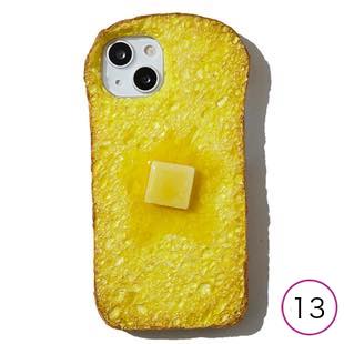 [ハニーモカ]フレンチトーストのスマホケース(はちみつ&バター) for iPhone 13