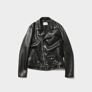 [ビューティフル ピープル]vintage leather THE /a riders jacket(ライダース)