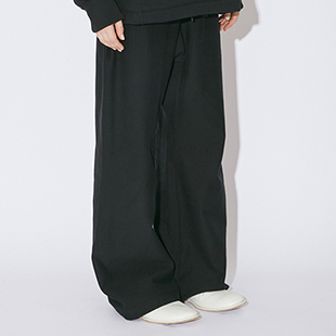 [ビューティフルピープル]suvin compact sweat wide straight pants(パンツ)