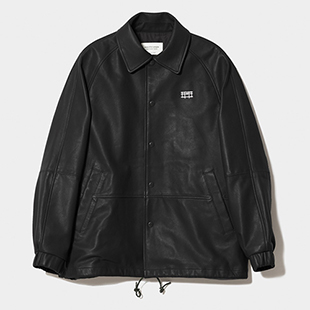 [ビューティフルピープル]lamb leather coach jacket(ジャケット)