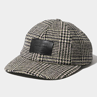 [ビューティフルピープル]molle glen plaid cap(キャップ)