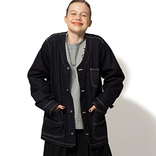 [ヴァンブランプリュス]10.5ozDENIM COVERALLS(ジャケット)