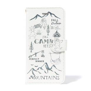 BLUEWHITE The CAMP 手帳型ケース mono for iPhone 6/6s