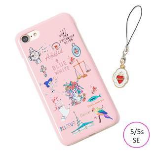 [ブルーホワイト]Amijed+BLUEWHITE Pink for iPhone 5/5s/SE