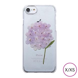 [カシュカシュ]一輪の紫陽花 for iPhone X/XS
