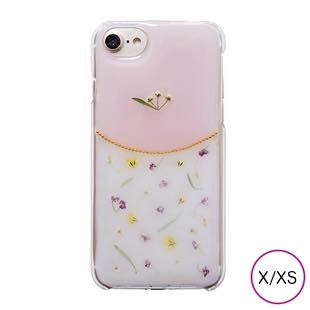 [カシュカシュ]バイカラー小花 for iPhone X/XS