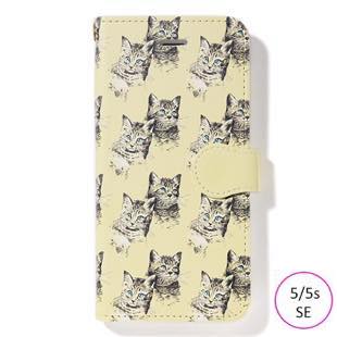 [ファッジホリデーサーカス]FUDGE Holiday Circus manipuri collection cat diary for iPhone 5/5s/SE