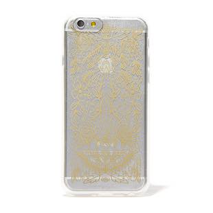 RIFLE PAPER CO. iPhone6/6s ケースコレクション Clear Gold Floral Lace