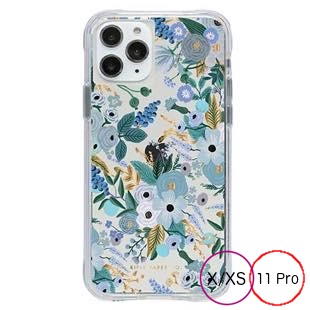 [ライフルペーパー]クリアブルーガーデン for iPhone X/XS/11Pro