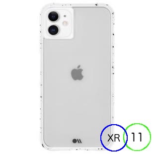 [ケースメイト]Case-Mate Tough Speckled White for iPhone 11/XR