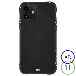 [ケースメイト]Case-Mate Tough Speckled Black for iPhone 11/XR
