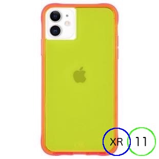 [ケースメイト]Case-Mate Tough NEON - Green/Pink for iPhone 11/XR