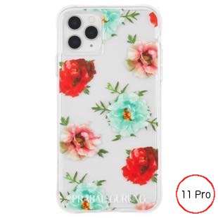 [ケースメイト]PRABAL GURUNG×Case-Mate - Embroidered Clear Floral for iPhone 11 Pro