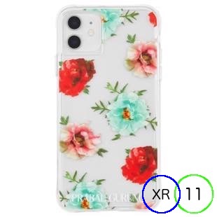 [ケースメイト]PRABAL GURUNG×Case-Mate - Embroidered Clear Floral for iPhone 11/XR