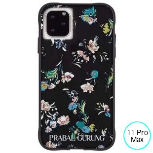 [ケースメイト]PRABAL GURUNG×Case-Mate - Brush Stroke Black Floral for iPhone 11 Pro Max