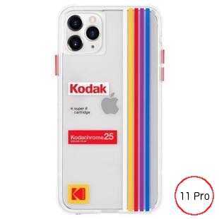 [ケースメイト]Kodak×Case-Mate - Clear Striped for iPhone 11 Pro