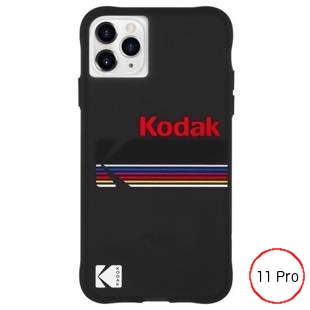 [ケースメイト]Kodak×Case-Mate - Black Logo for iPhone 11 Pro