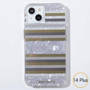 [ケースメイト]Pearl Stripes 抗菌仕様 for iPhone 14 Plus