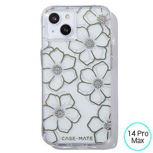 [ケースメイト]Floral Gems 抗菌仕様 for iPhone 14 Pro Max