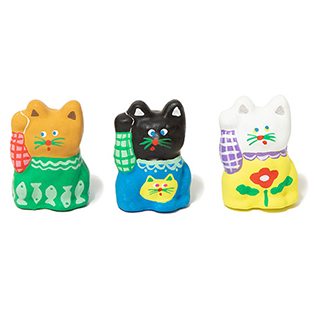 [ファッジ×ヒラタ]【コラボ】＜FUDGE限定＞ミニまねきねこ