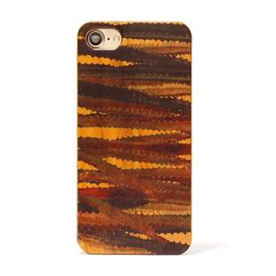 植物 Terrarium collection wood case ユーフォルビア for iPhone 8 / 7