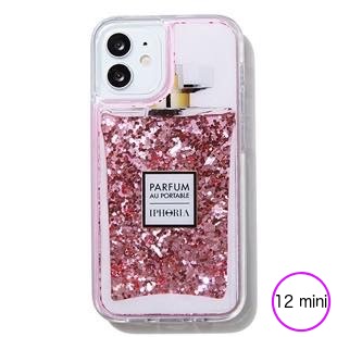 [アイフォリア]Parfum au Portable Red Glitter for iPhone 12 mini