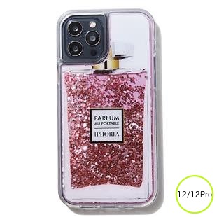 [アイフォリア]Parfum au Portable Red Glitter for iPhone 12/12 Pro