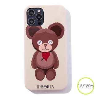 [アイフォリア ]Teddy Bear Cream for iPhone 12/12Pro