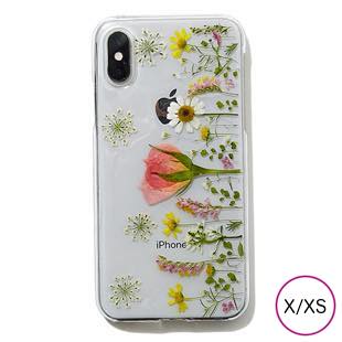 [ラウレア]spring flowers ケース for iPhone X/XS