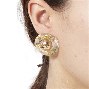 [ナチュール]vintage circle earring