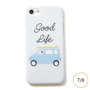 [パニックジャンキー]good life(blue car) for iPhone8/7