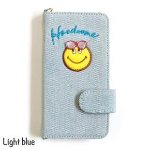 ACCOMMODE ハンサムスマイル Light blue for iPhone 8 / 7 / 6s / 6