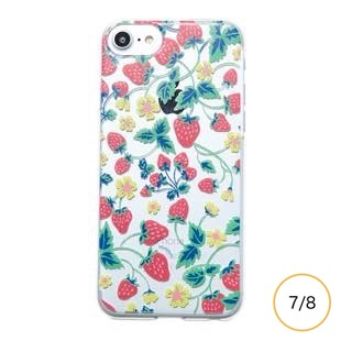 [マニプリケースコレクション]manipuri case collection strawberry Clear for iPhone 8/7