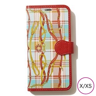 [マニプリケースコレクション]manipuri case collection belt beige diary for iPhone X/XS