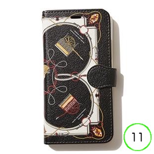 [マニプリケースコレクション]manipuri case collection cart black diary for iPhone 11
