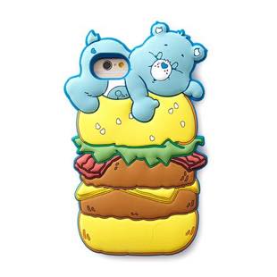 MERRY GADGET CareBears SILICONE ハンバーガー for iPhone 7/6s/6