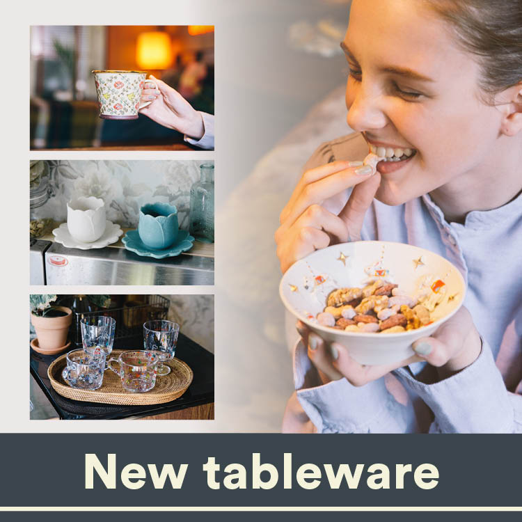 New tableware